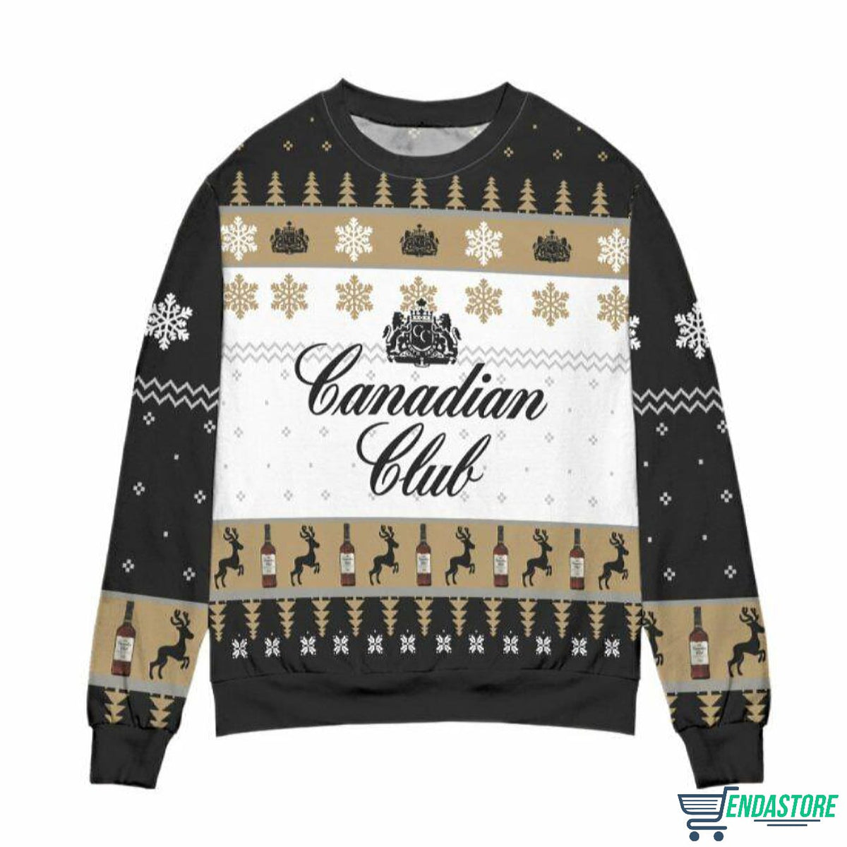 Canadian Club Whisky 3D Christmas Sweater - Holiday Gift product image
