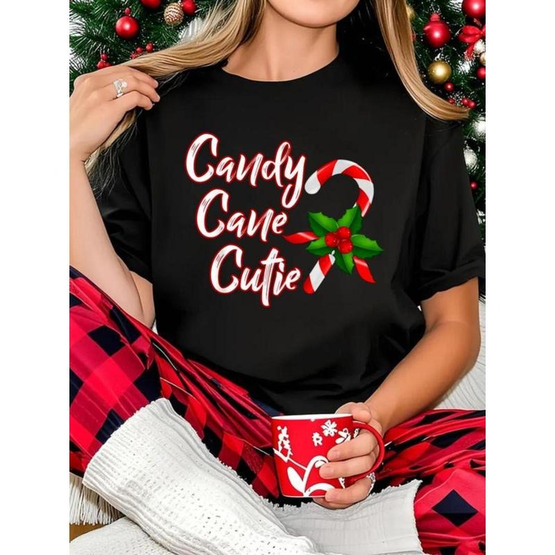 Candy Cane Cutie Funny Stocking Stuffer - Adult & Kids T-Shirts, Sweatshirts & Hoodies apparel design preview 1