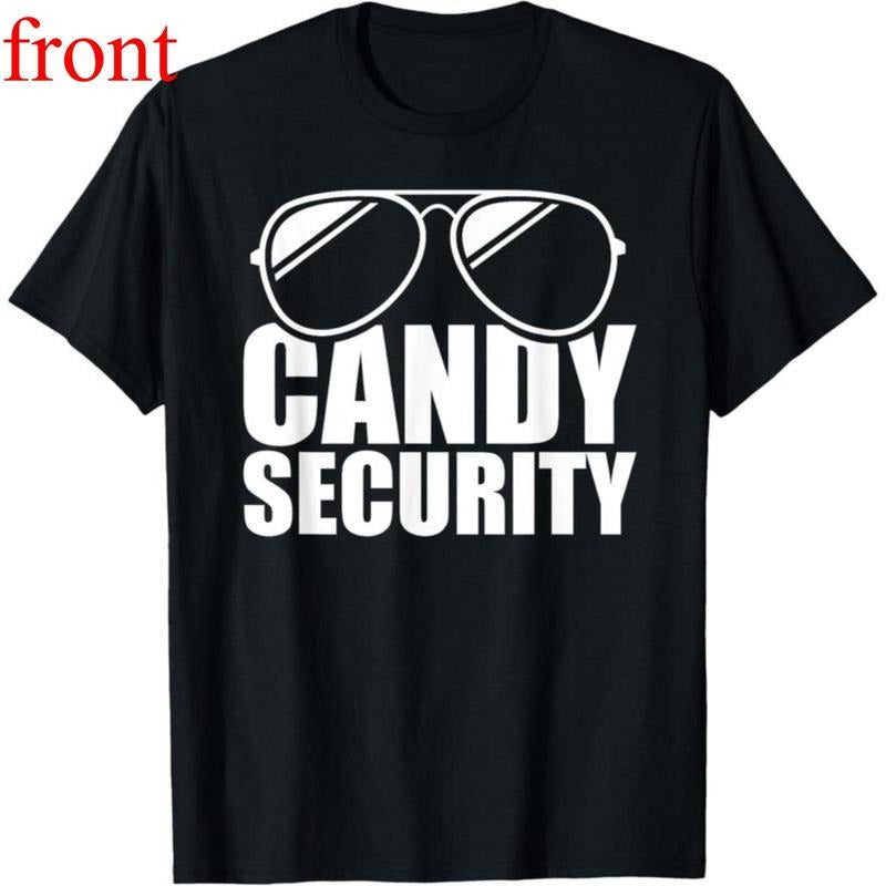 Candy Security Funny Easy Halloween Costume - Adult & Kids T-Shirts, Sweatshirts & Hoodies apparel design preview 1
