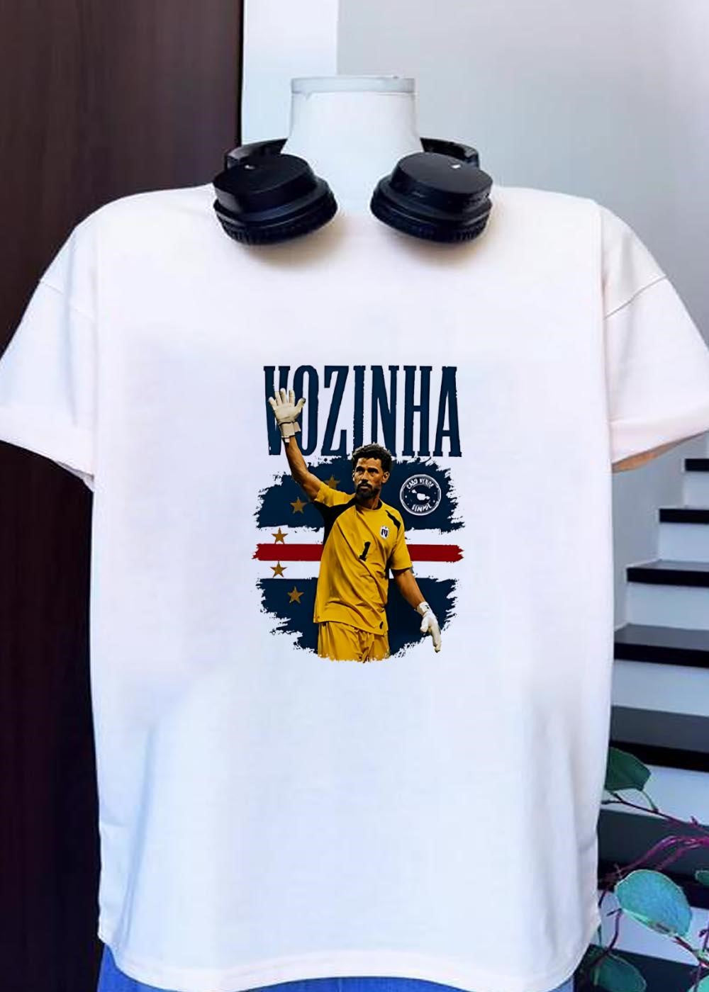 Cape Verde Football Legend Vozinha Goalkeeper - Adult & Kids T-Shirts, Sweatshirts & Hoodies apparel design preview 1
