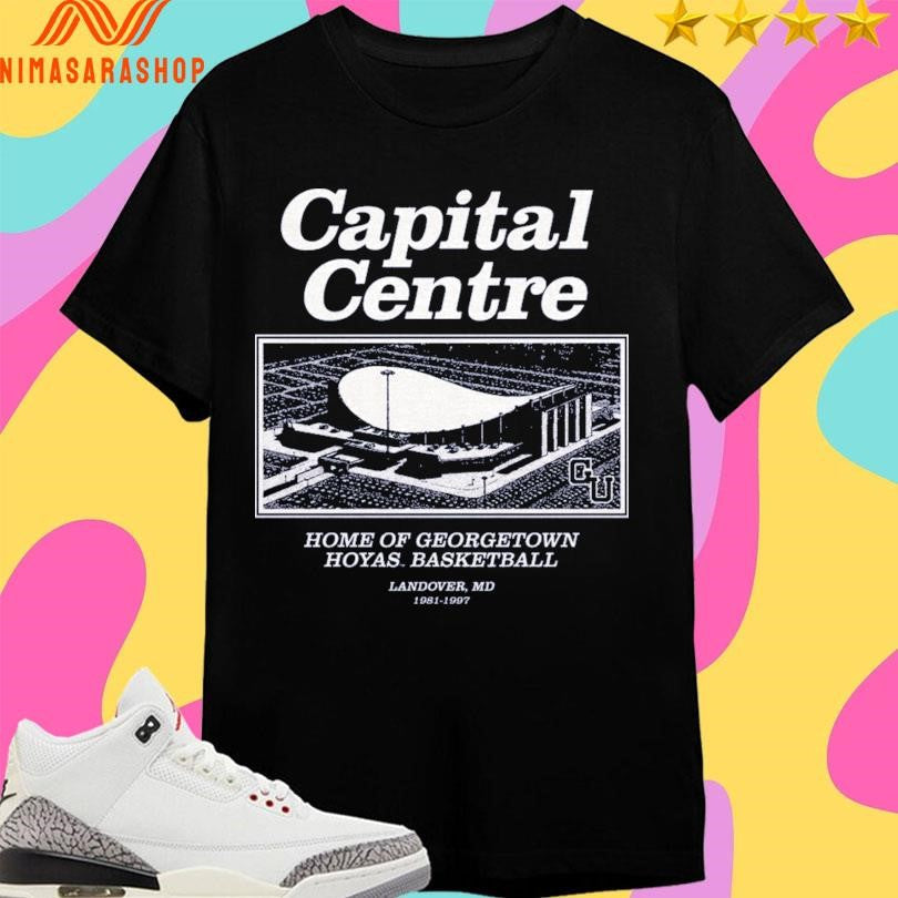Capital Centre Home Of Georgetown Hoyas Basketball - Adult & Kids T-Shirts, Sweatshirts & Hoodies apparel design preview 1