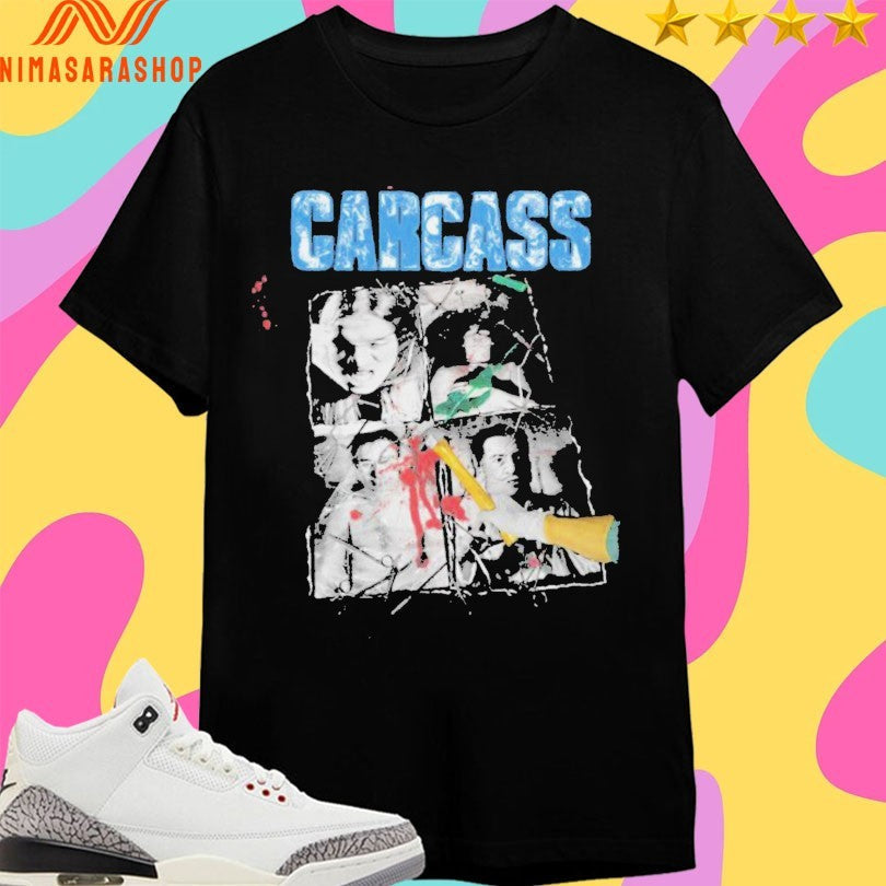 Carcass Necroticism - Adult & Kids T-Shirts, Sweatshirts & Hoodies apparel design preview 1