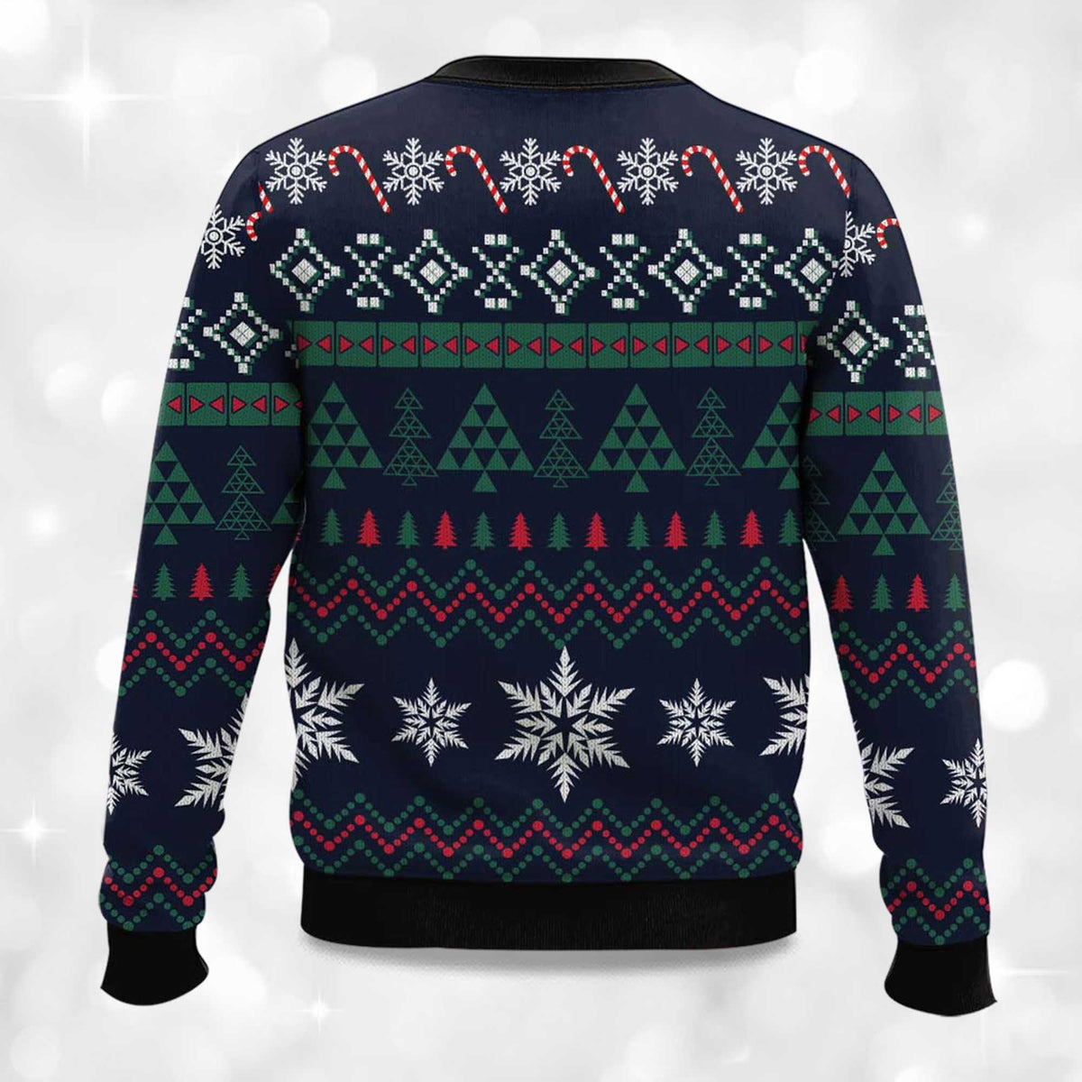 Cardigan Pattern Ugly Christmas Sweater - Holiday Gift product image 4