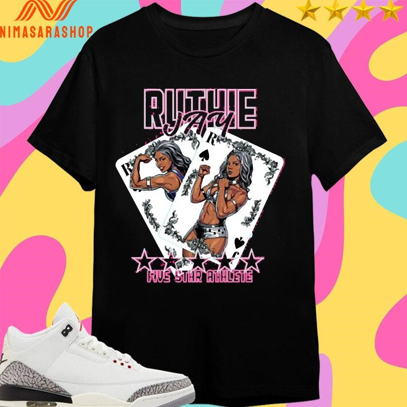 Cards Right Ruthie Jay Five Star Athlete - Adult & Kids T-Shirts, Sweatshirts & Hoodies apparel design preview 1