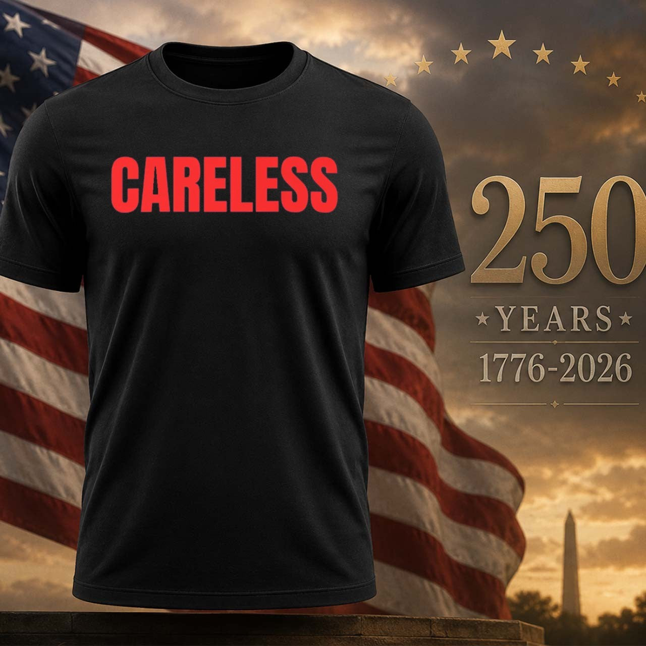 Careless - Adult & Kids T-Shirts, Sweatshirts & Hoodies apparel design preview 1