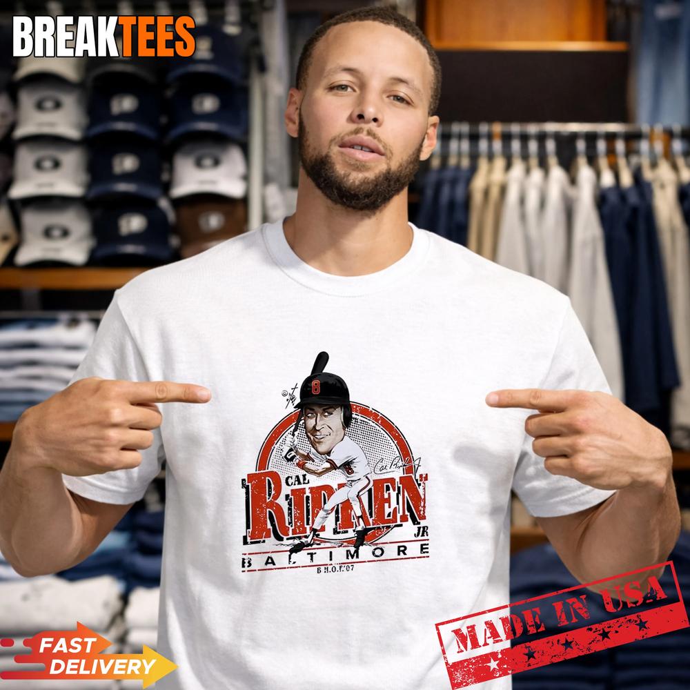 Carl Ripken Jr Baltimore Orioles MLB Signature - Adult & Kids T-Shirts, Sweatshirts & Hoodies apparel design preview 1