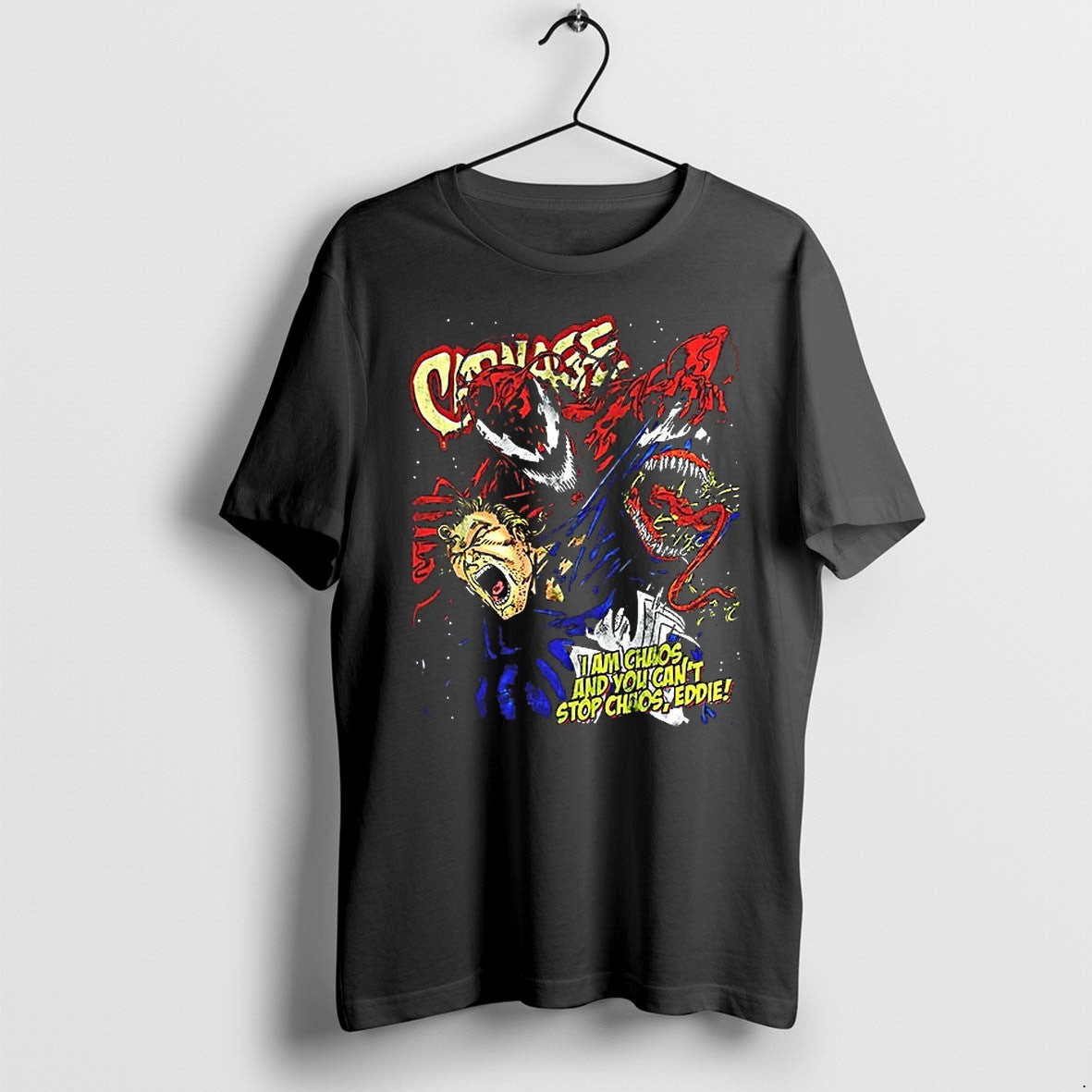 Carnage I Am Chaos And You Cant Stop Veddie Sweater - Adult & Kids T-Shirts, Sweatshirts & Hoodies apparel design preview 1