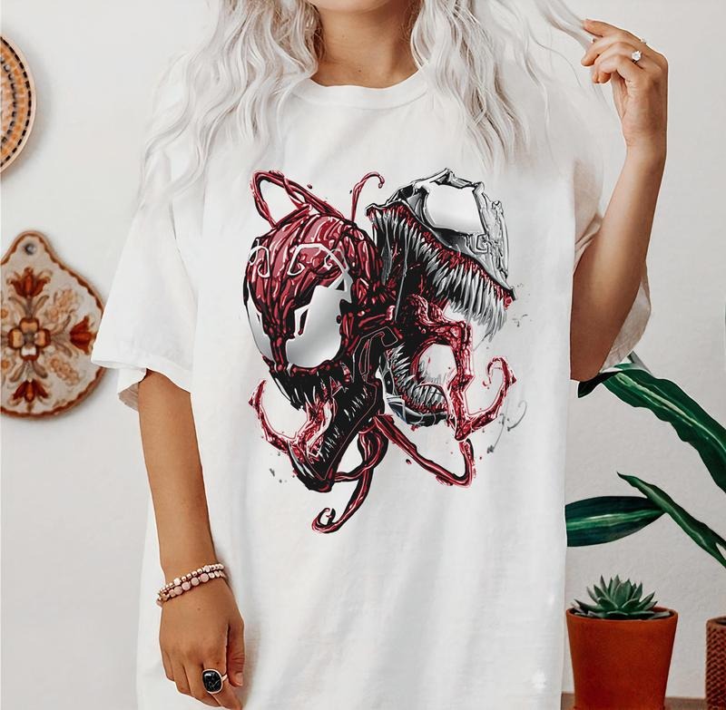 Carnage Venom Trending Movie Vintage 90s Fans Him Her - Adult & Kids T-Shirts, Sweatshirts & Hoodies apparel design preview 1