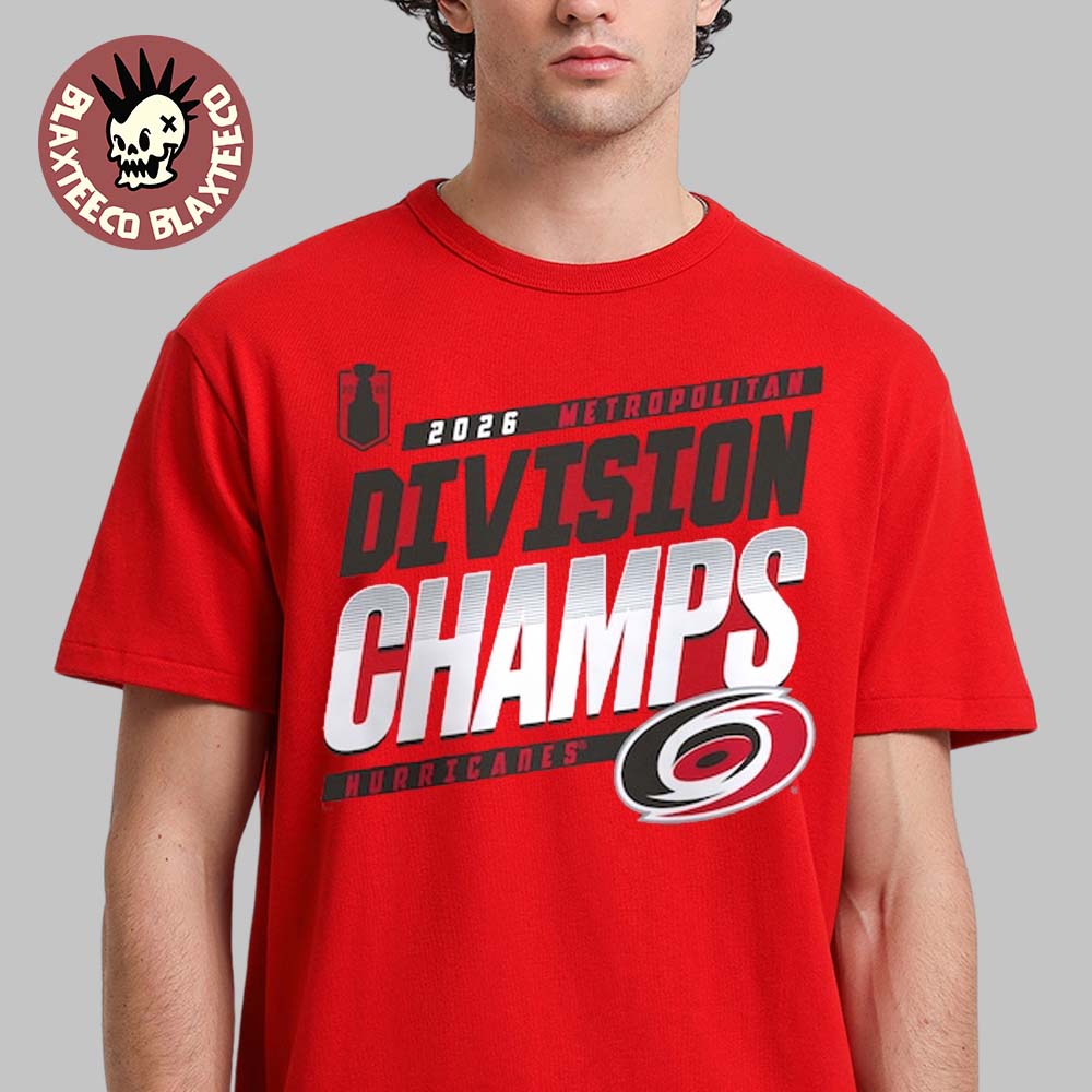 Carolina Hurricanes NHL 2025 2026 Metro Division - Adult & Kids T-Shirts, Sweatshirts & Hoodies apparel design preview 1