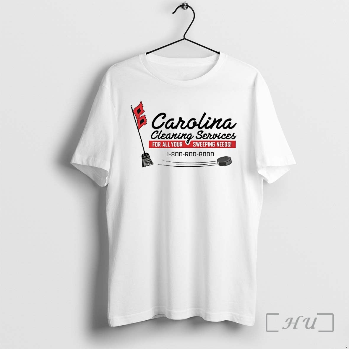 Carolinas Cleaning Service For All Your Sweeping - Adult & Kids T-Shirts, Sweatshirts & Hoodies apparel design preview 1