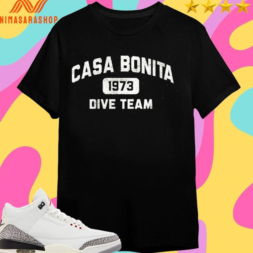 Casa Bonita Dive Team 1973 - Adult & Kids T-Shirts, Sweatshirts & Hoodies apparel design preview 1