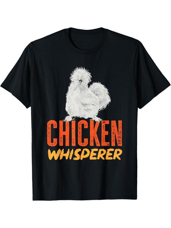 Casual Silkie Chicken Whisperer Humorous Bird Fans - Adult & Kids T-Shirts, Sweatshirts & Hoodies apparel design preview 1