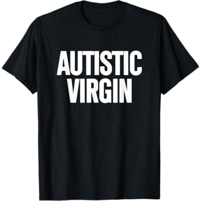 Casual Autistic Virgin Funny - Adult & Kids T-Shirts, Sweatshirts & Hoodies apparel design preview 1