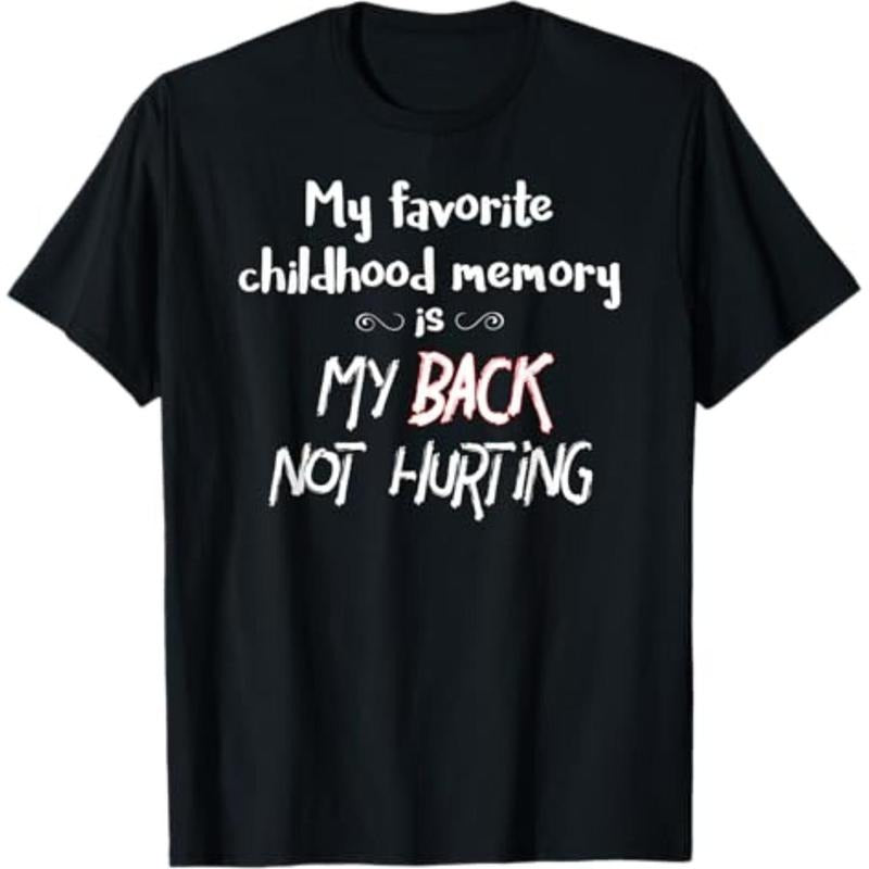 Casual Back Pain Getting Old Funny Menswear - Adult & Kids T-Shirts, Sweatshirts & Hoodies apparel design preview 1