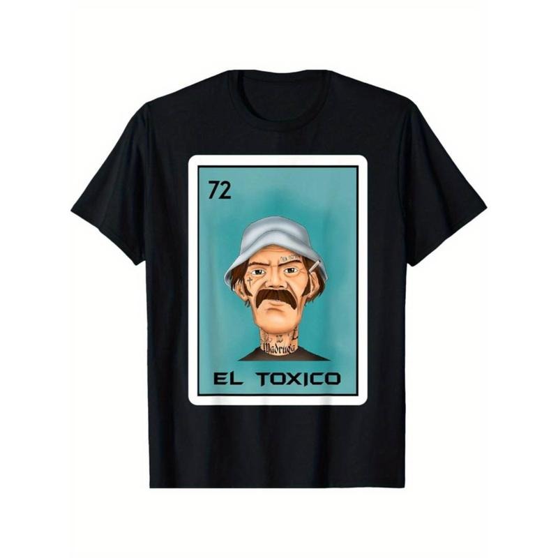 Casual El Toxico Card Mexican Lottery Comfy Menswear - Adult & Kids T-Shirts, Sweatshirts & Hoodies apparel design preview 1