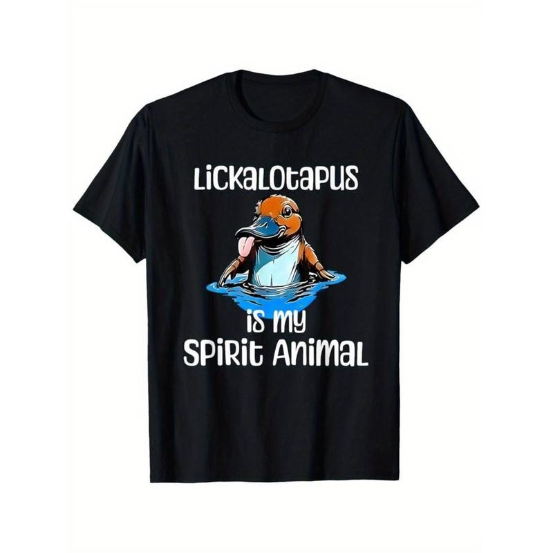Casual Funny Lickalotopus Is My Spirit Animal - Adult & Kids T-Shirts, Sweatshirts & Hoodies apparel design preview 1