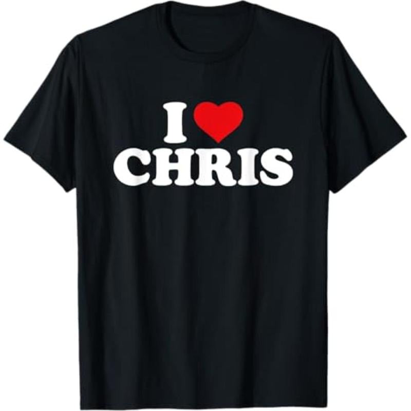 Casual I Love Chris - Adult & Kids T-Shirts, Sweatshirts & Hoodies apparel design preview 1