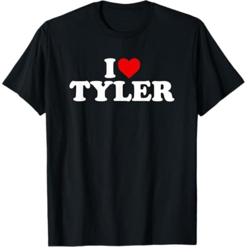 Casual I Love Tyler Heart - Adult & Kids T-Shirts, Sweatshirts & Hoodies apparel design preview 1