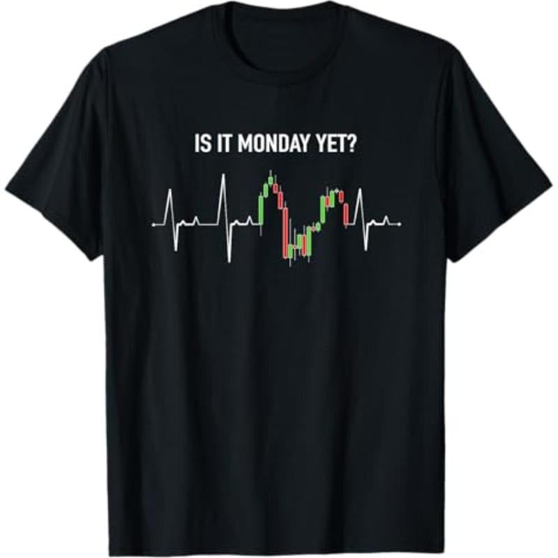 Casual Is Monday Yet Investor Day Trading Stock - Adult & Kids T-Shirts, Sweatshirts & Hoodies apparel design preview 1