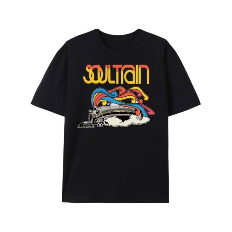 Casual Retro Soul Train Breathable Cotton Quick Dry - Adult & Kids T-Shirts, Sweatshirts & Hoodies apparel design preview 1