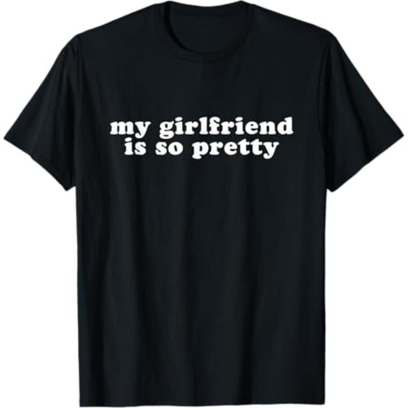 Casual My Girlfriend Is So Pretty I Love - Adult & Kids T-Shirts, Sweatshirts & Hoodies apparel design preview 1