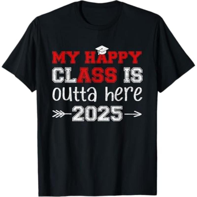 Casual My Happy Class Is Outta Here 2025 Senior - Adult & Kids T-Shirts, Sweatshirts & Hoodies apparel design preview 1