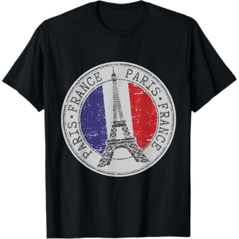 Casual Paris France Eiffel Tower Travel - Adult & Kids T-Shirts, Sweatshirts & Hoodies apparel design preview 1