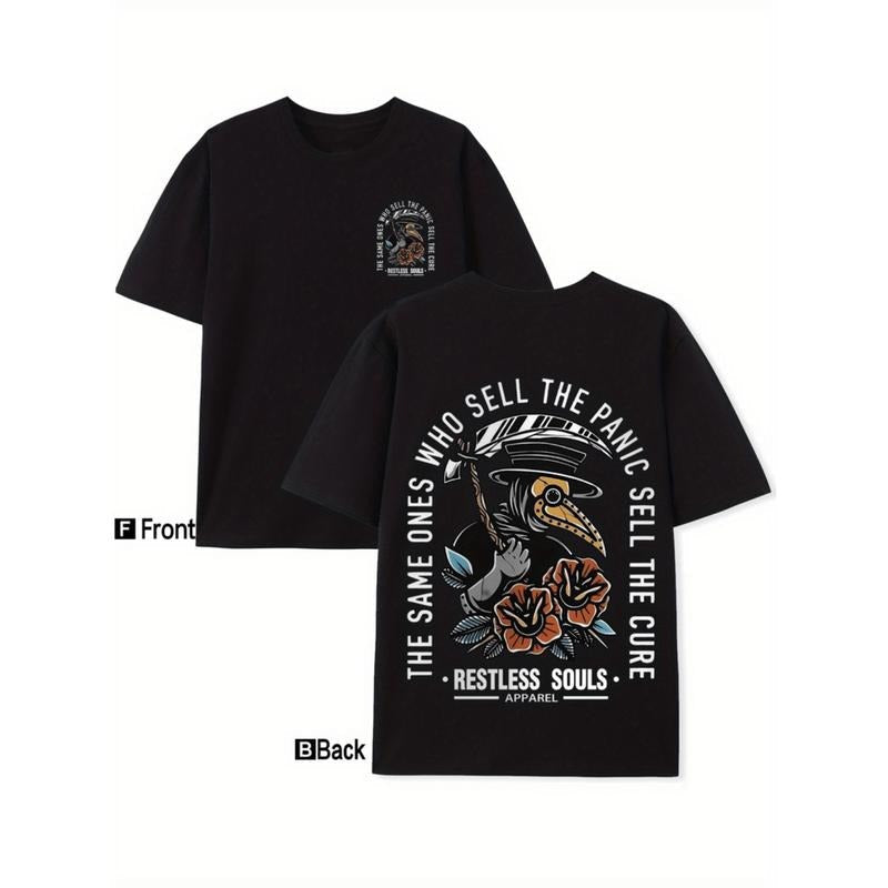 Casual RESTLESS SOULS Double Sided Printing Menswear - Adult & Kids T-Shirts, Sweatshirts & Hoodies apparel design preview 1