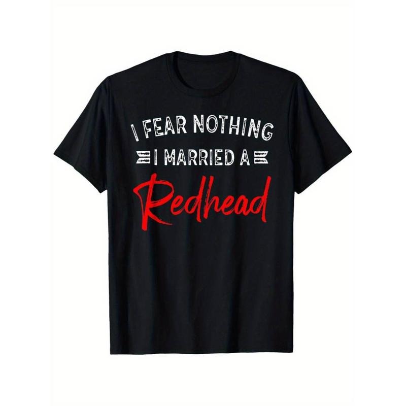 Casual Redhead Humor Cotton 100% Crew Neck Short - Adult & Kids T-Shirts, Sweatshirts & Hoodies apparel design preview 1