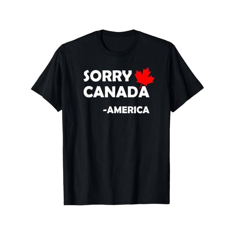 Casual Sorry Canada Red Maple Leaf - Adult & Kids T-Shirts, Sweatshirts & Hoodies apparel design preview 1