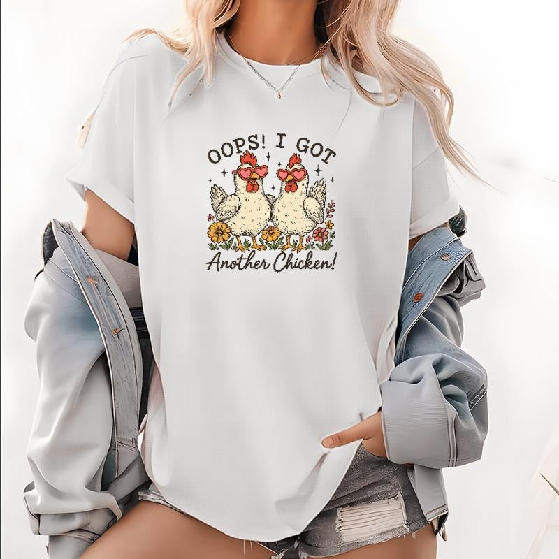 Casual Humorous Farm Themed Phrase: Chickens Love - Adult & Kids T-Shirts, Sweatshirts & Hoodies apparel design preview 1