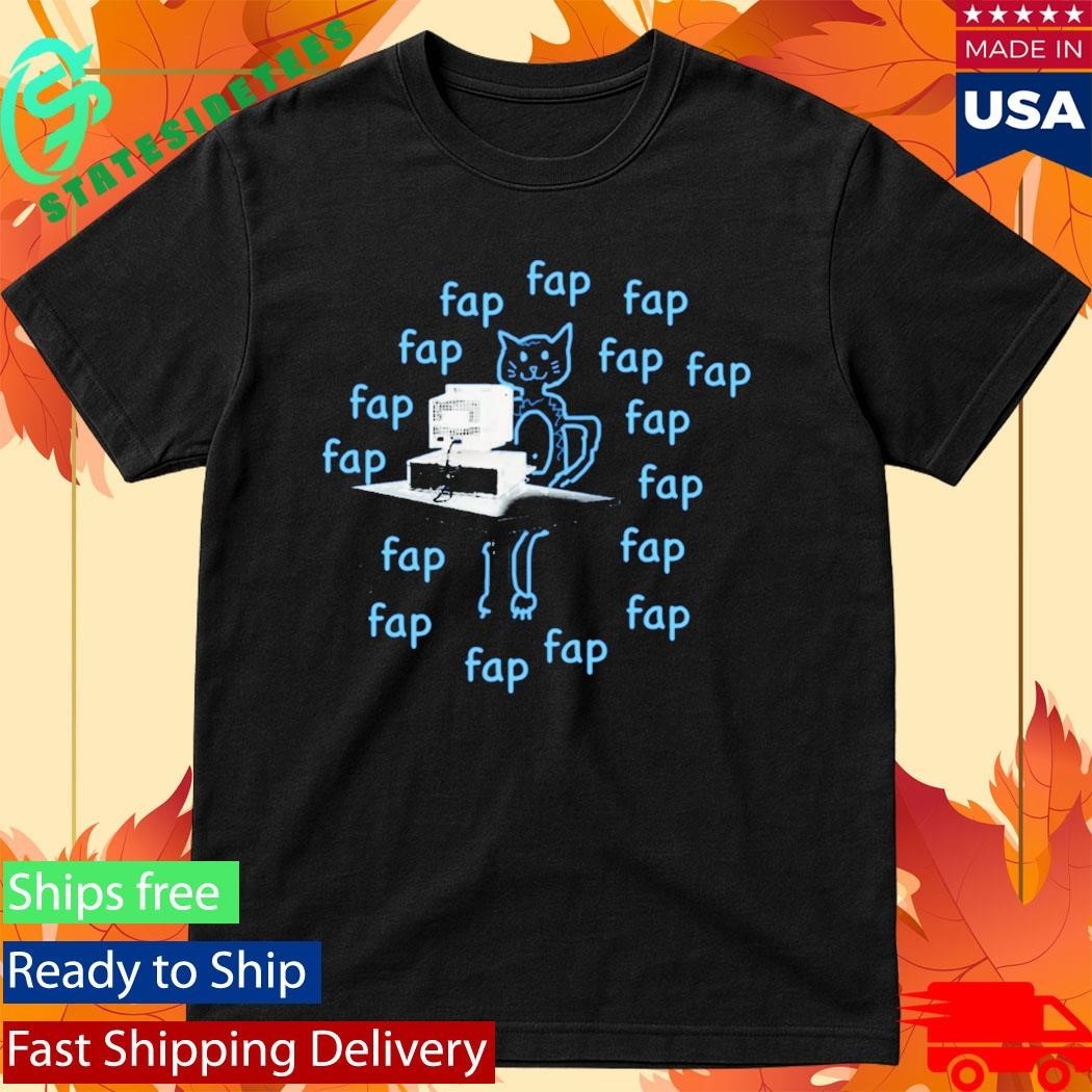 Cat Fap - Adult & Kids T-Shirts, Sweatshirts & Hoodies apparel design preview 1