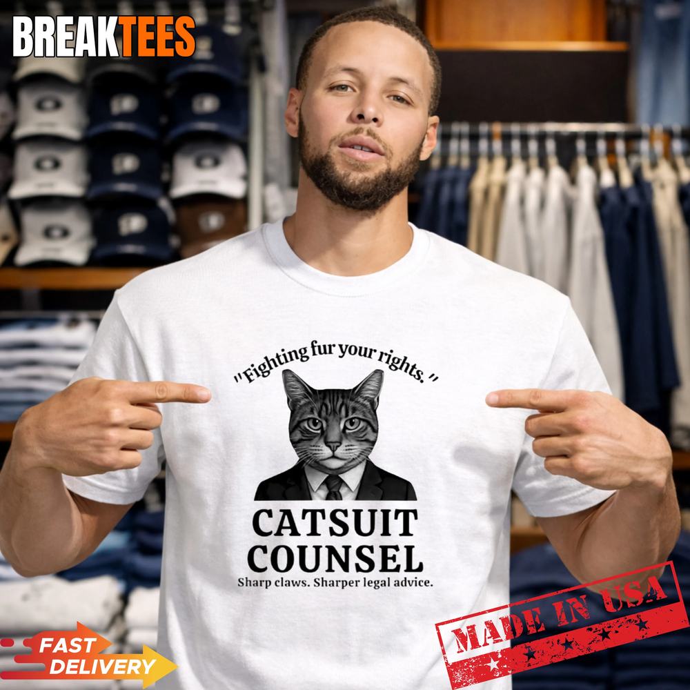 Cat fighting fur your rights catsuit counsel sharp - Adult & Kids T-Shirts, Sweatshirts & Hoodies apparel design preview 1