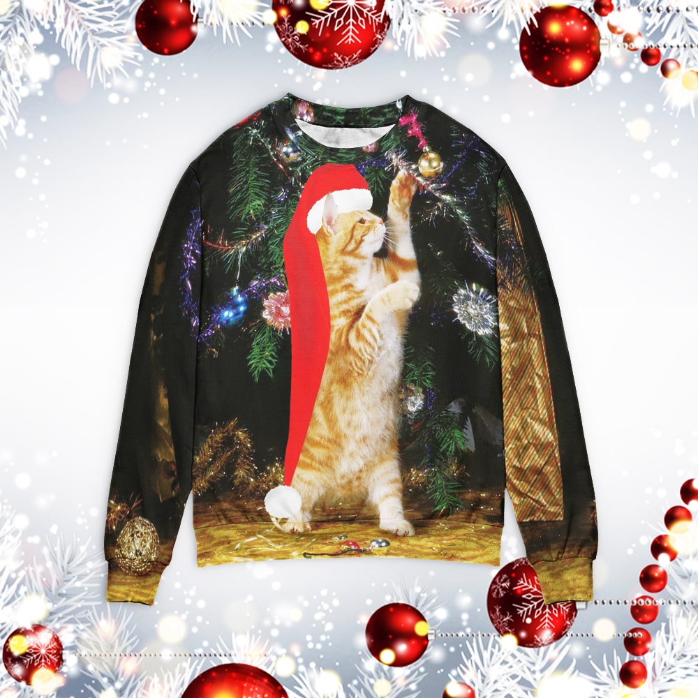 Chibi Gon 3D Christmas Sweater - Holiday Gift product image 3