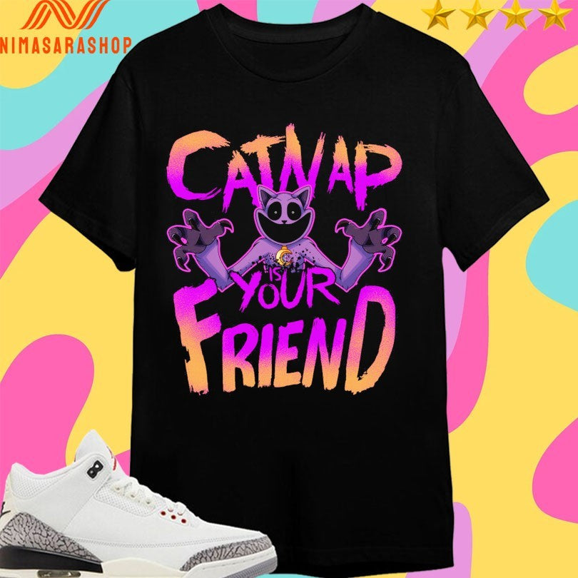 Catnap Is Your Friend Monster - Adult & Kids T-Shirts, Sweatshirts & Hoodies apparel design preview 1