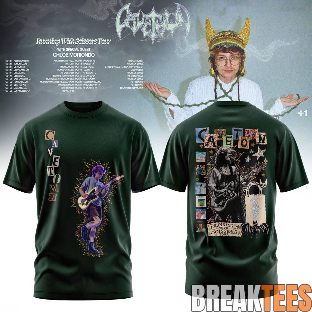 Cavetown Running With Scissors Tour 2026 - Adult & Kids T-Shirts, Sweatshirts & Hoodies apparel design preview 1