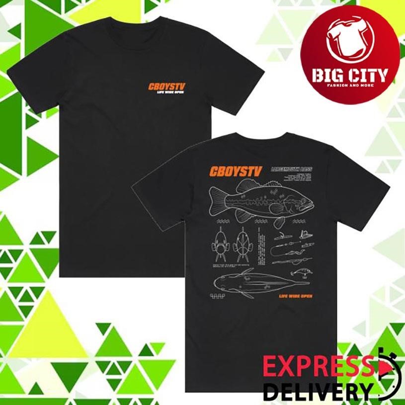 Cboystv Bass Spec Two Sided - Adult & Kids T-Shirts, Sweatshirts & Hoodies apparel design preview 1