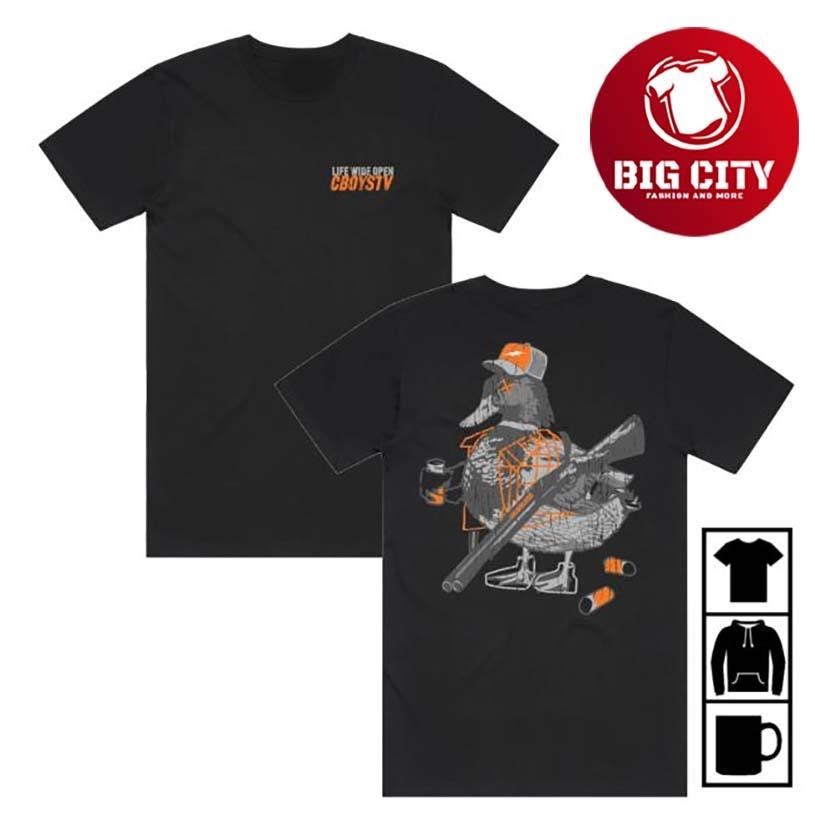 Cboystv Fowl Behavior Two Sided - Adult & Kids T-Shirts, Sweatshirts & Hoodies apparel design preview 1