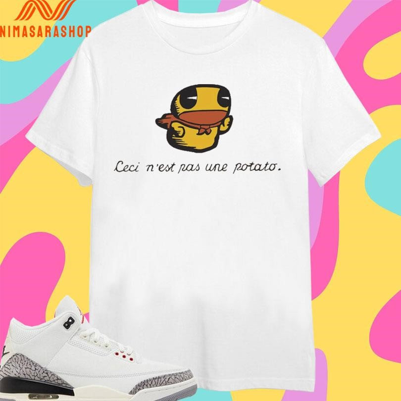 Ceci N’est Une Potato - Adult & Kids T-Shirts, Sweatshirts & Hoodies apparel design preview 1