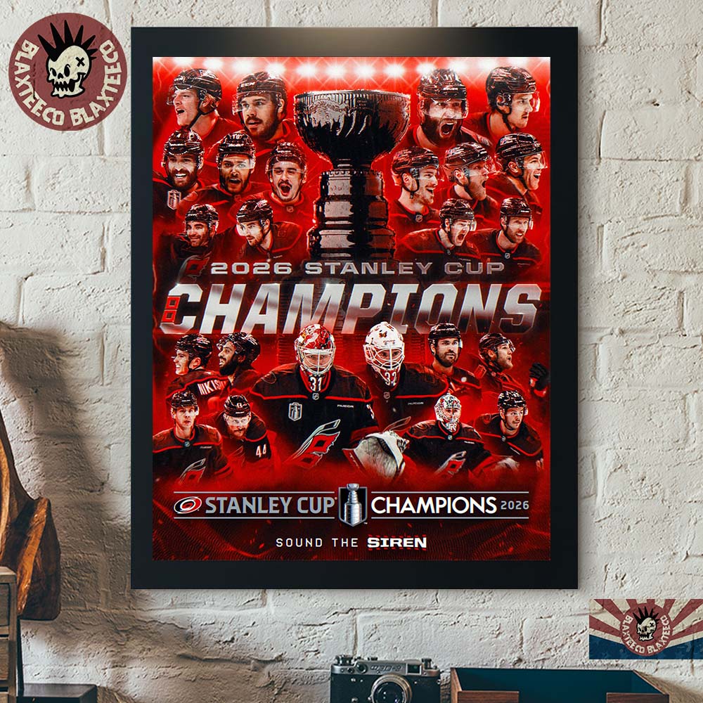 Celebrate Carolina Hurricanes 2026 NHL Stanley Cup - Adult & Kids T-Shirts, Sweatshirts & Hoodies apparel design preview 1
