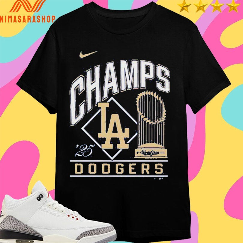 Celebrates The Los Angeles Dodgers’ 2025 World - Adult & Kids T-Shirts, Sweatshirts & Hoodies apparel design preview 1