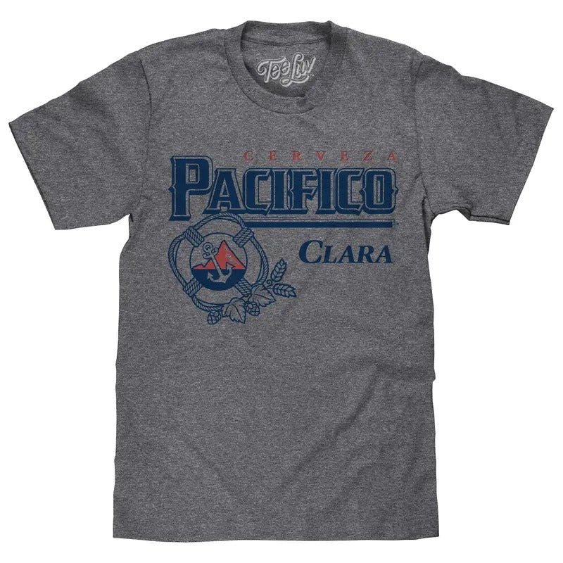 Cerveza PacíFico Clara Gray - Adult & Kids T-Shirts, Sweatshirts & Hoodies apparel design preview 1