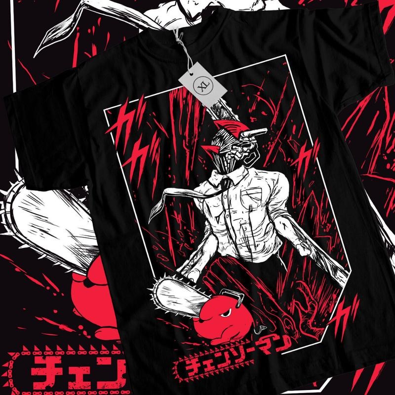 Chainsaw Man Anime CSM Denji Pochita Manga Lover Ball - Adult & Kids T-Shirts, Sweatshirts & Hoodies apparel design preview 1