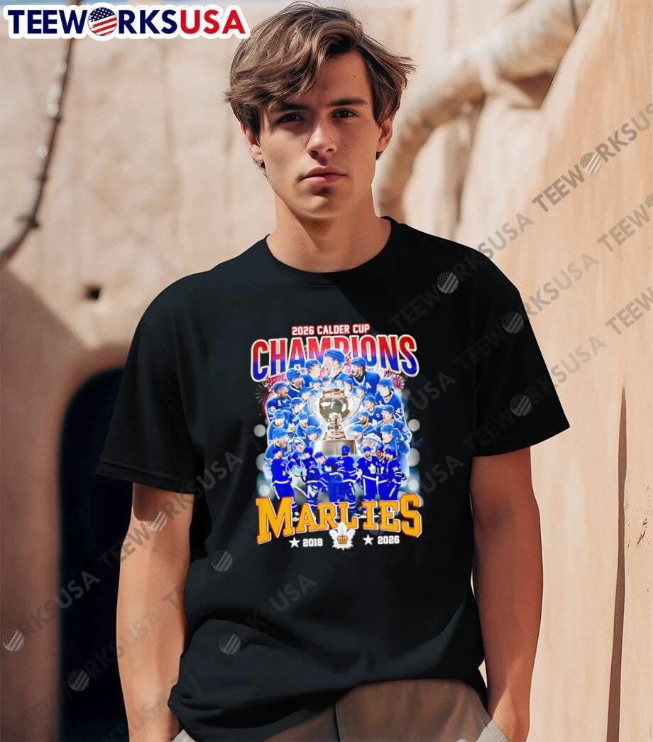 Champions 2026 Calder Cup Marlies 2018 Toronto - Adult & Kids T-Shirts, Sweatshirts & Hoodies apparel design preview 1