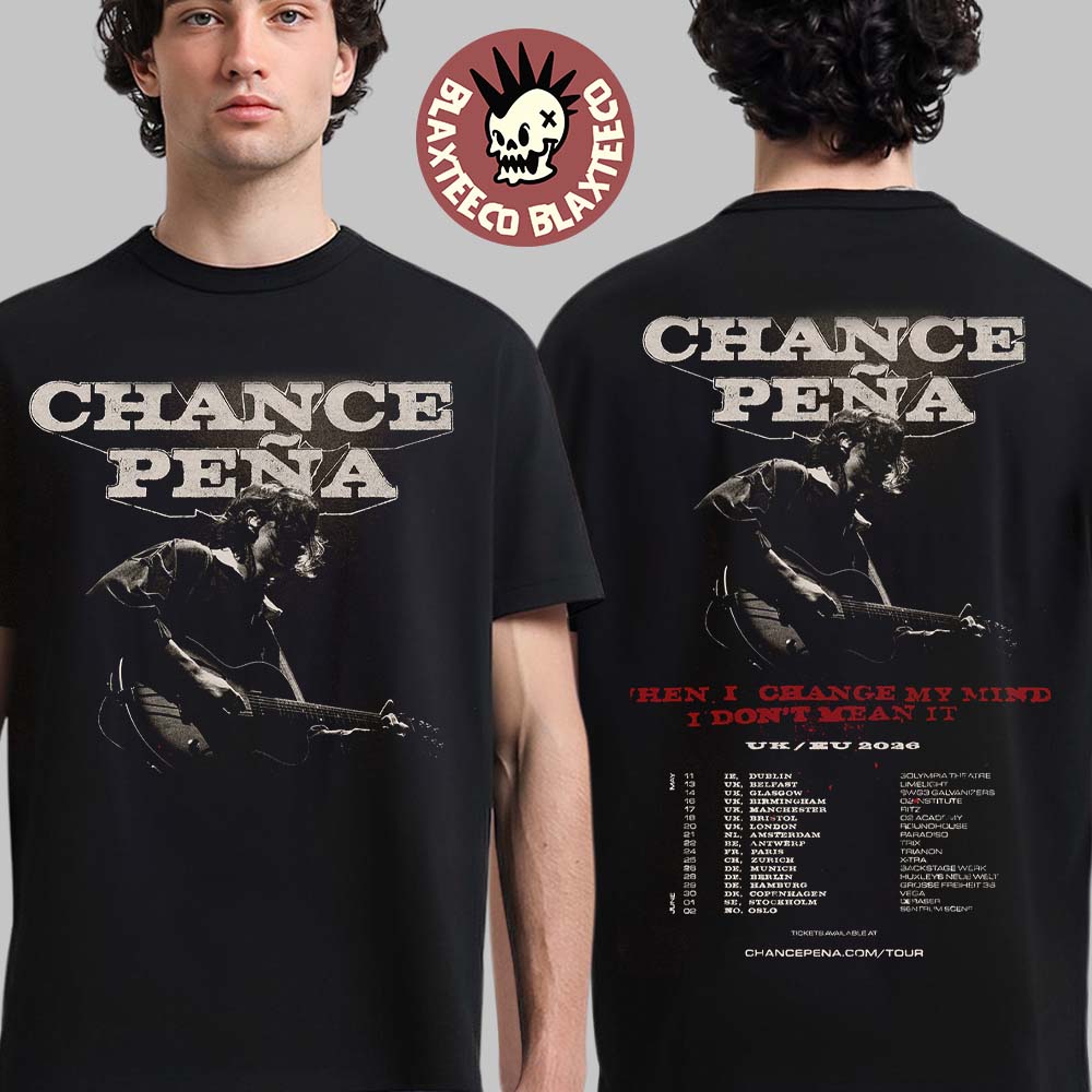 Chance Pena When I Change My Mind Don't Mean It UK - Adult & Kids T-Shirts, Sweatshirts & Hoodies apparel design preview 1
