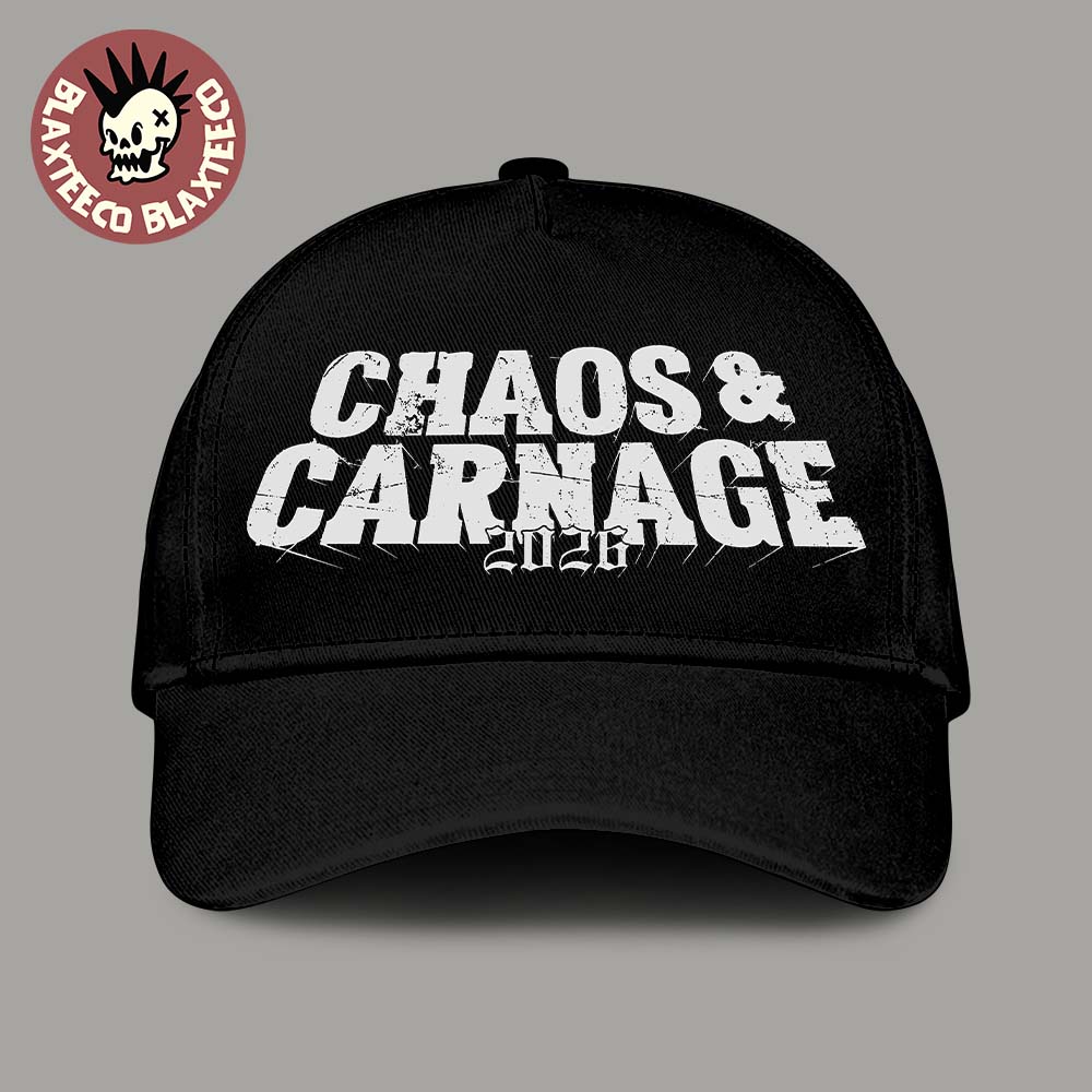 Chaos And Carnage 2026 Festival Tour Logo Classic Cap - Adult & Kids T-Shirts, Sweatshirts & Hoodies apparel design preview 1