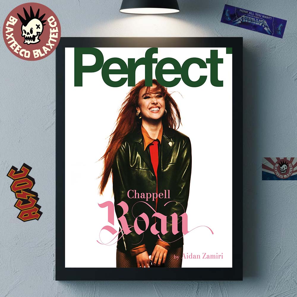 Chappell Roan Graces The Cover Of Perfect Magazine - Adult & Kids T-Shirts, Sweatshirts & Hoodies apparel design preview 1
