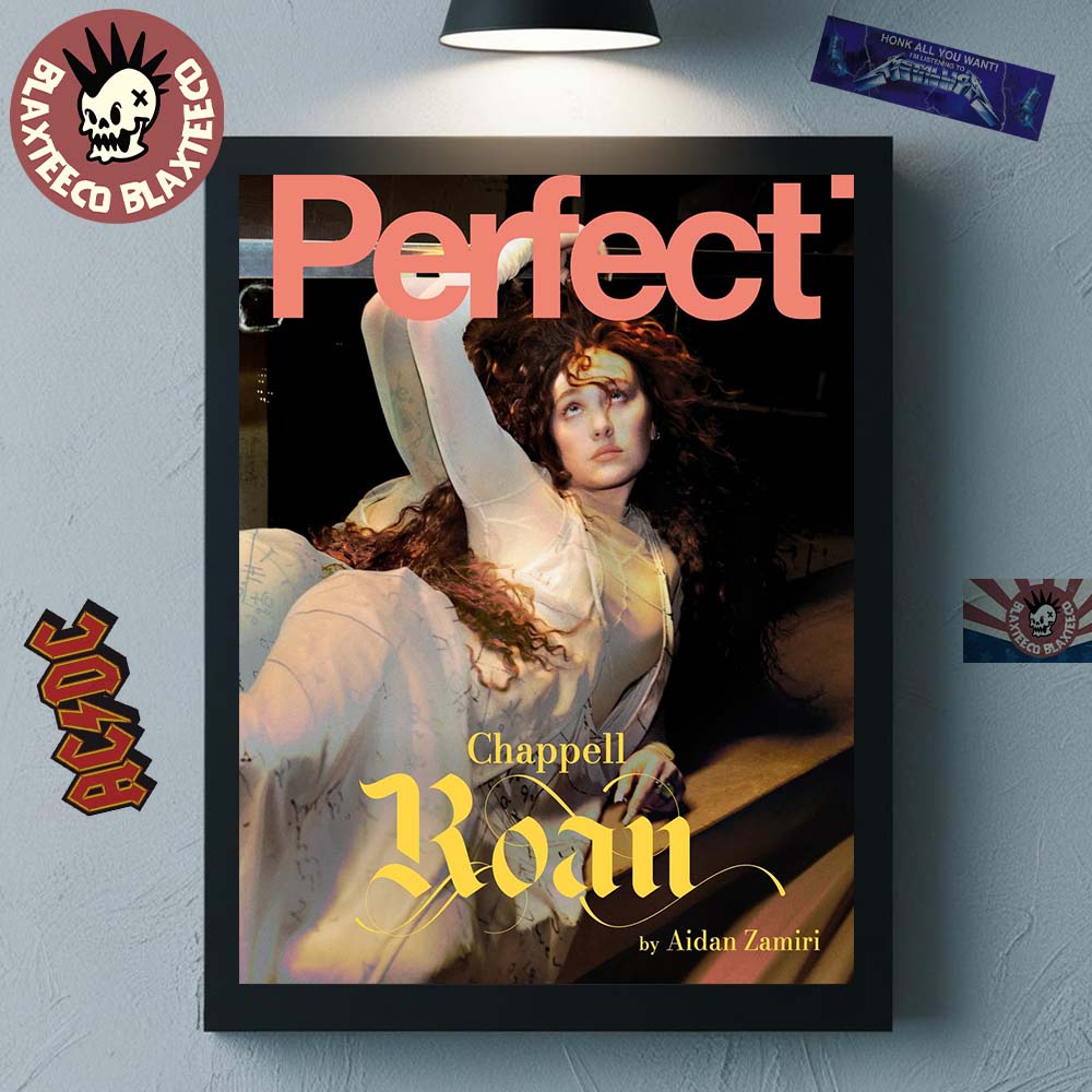 Chappell Roan Graces The Cover Of Perfect Magazine - Adult & Kids T-Shirts, Sweatshirts & Hoodies apparel design preview 1