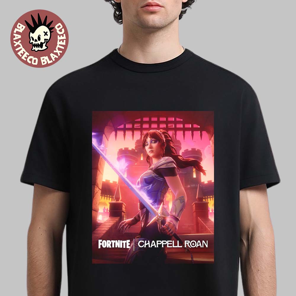 Chappell Roan X Fortnite 2026 Festival Icon Of Arc - Adult & Kids T-Shirts, Sweatshirts & Hoodies apparel design preview 1