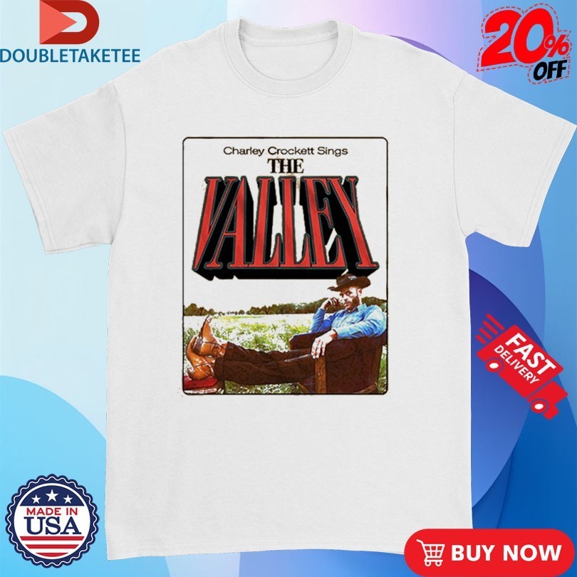Charley Crockett Sings The Valley - Adult & Kids T-Shirts, Sweatshirts & Hoodies apparel design preview 1